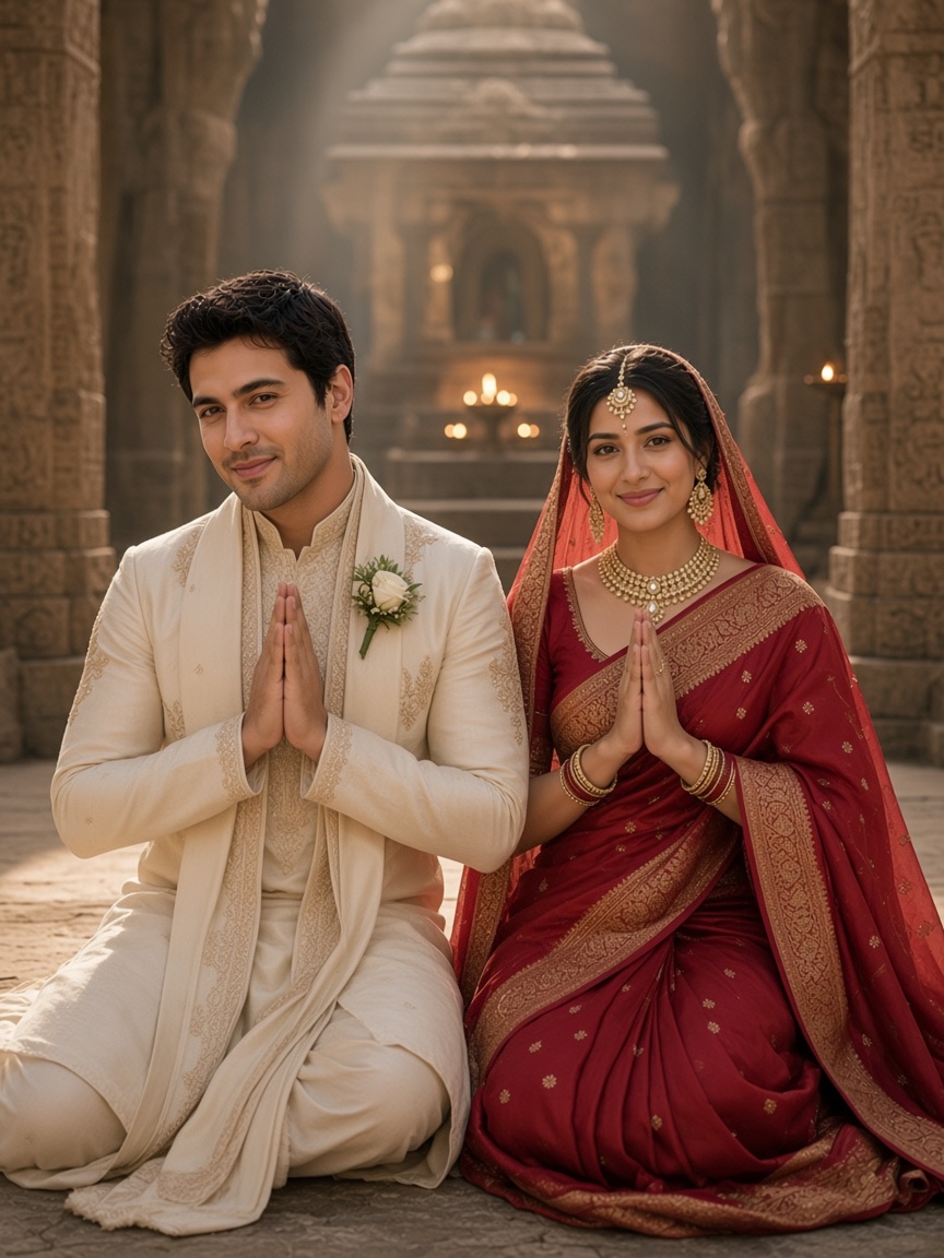 Seated in the Temple